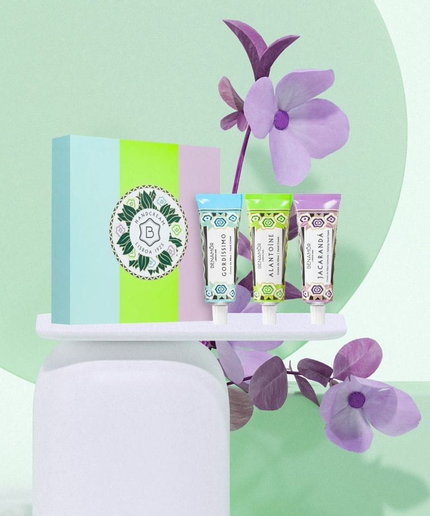 Benamor Gift Pack 3 Hand Creams 30 ml ( Alantoine+Jacaranda+Gordissimo )