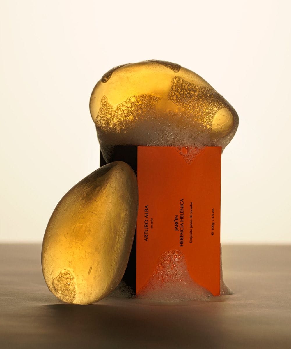 Arturo-Alba-Jabon-Herencia-Helenica Arturo Alba Jabón Herencia Helénica - Imagen 1